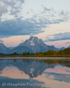 Oxbow bend pastel morning