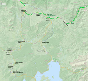 Yellowstone map