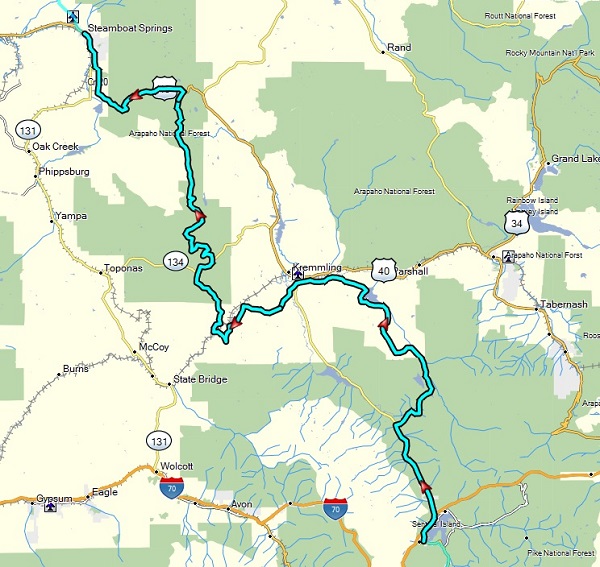 CDR day 6 map