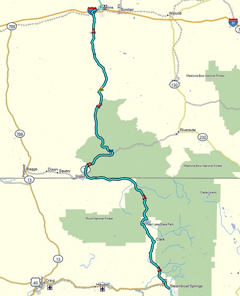 CDR day 7 map