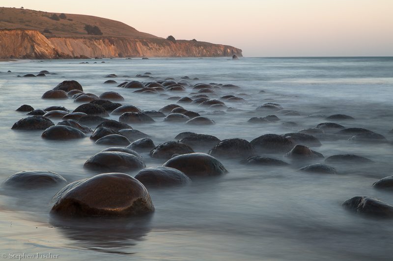 Beached rocks