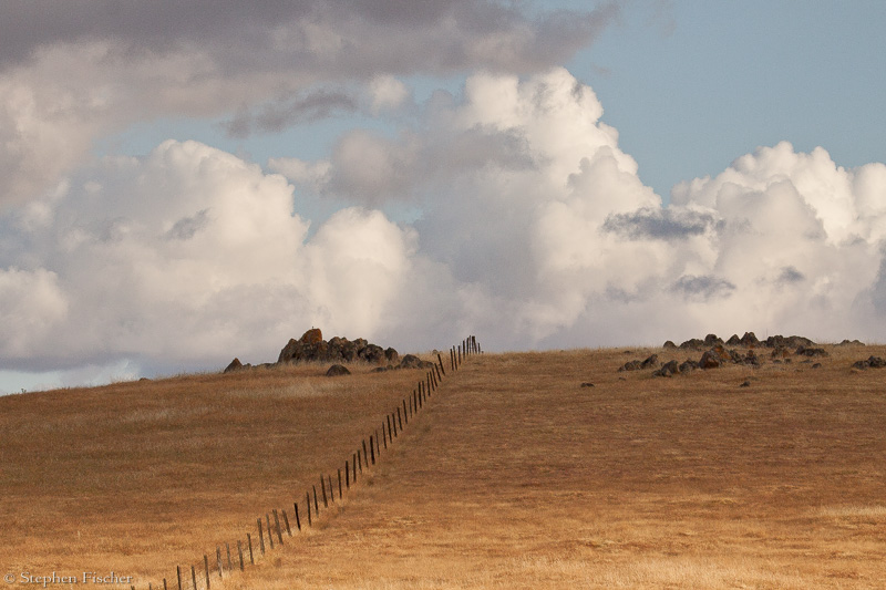 Big sky hilltop