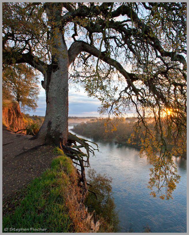 Fair Oaks bluff sunrise