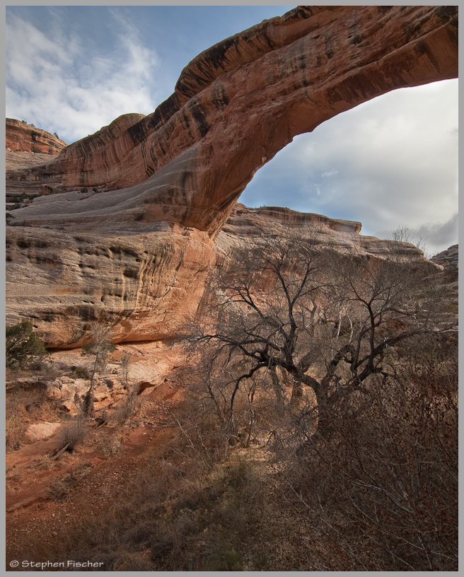 Sipapu natural bridge