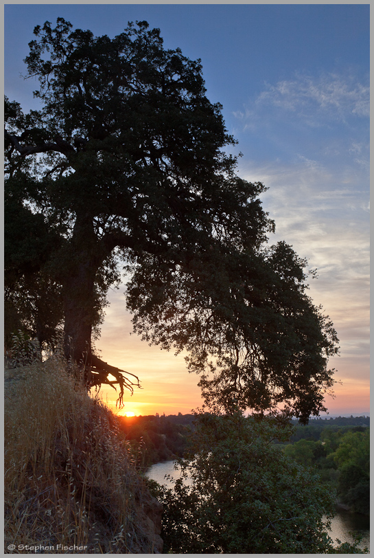 Fair Oaks bluff sunrise