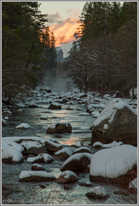 Yosemite Merced winter