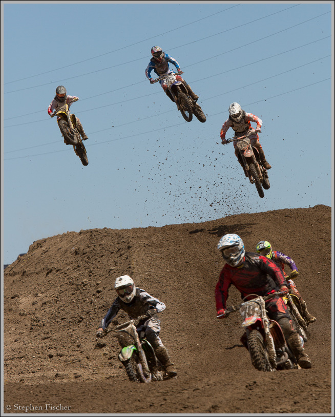 Motocross attack