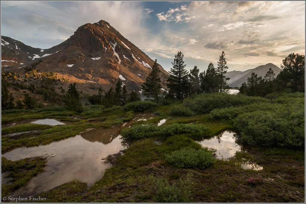 Summit Lake sunset