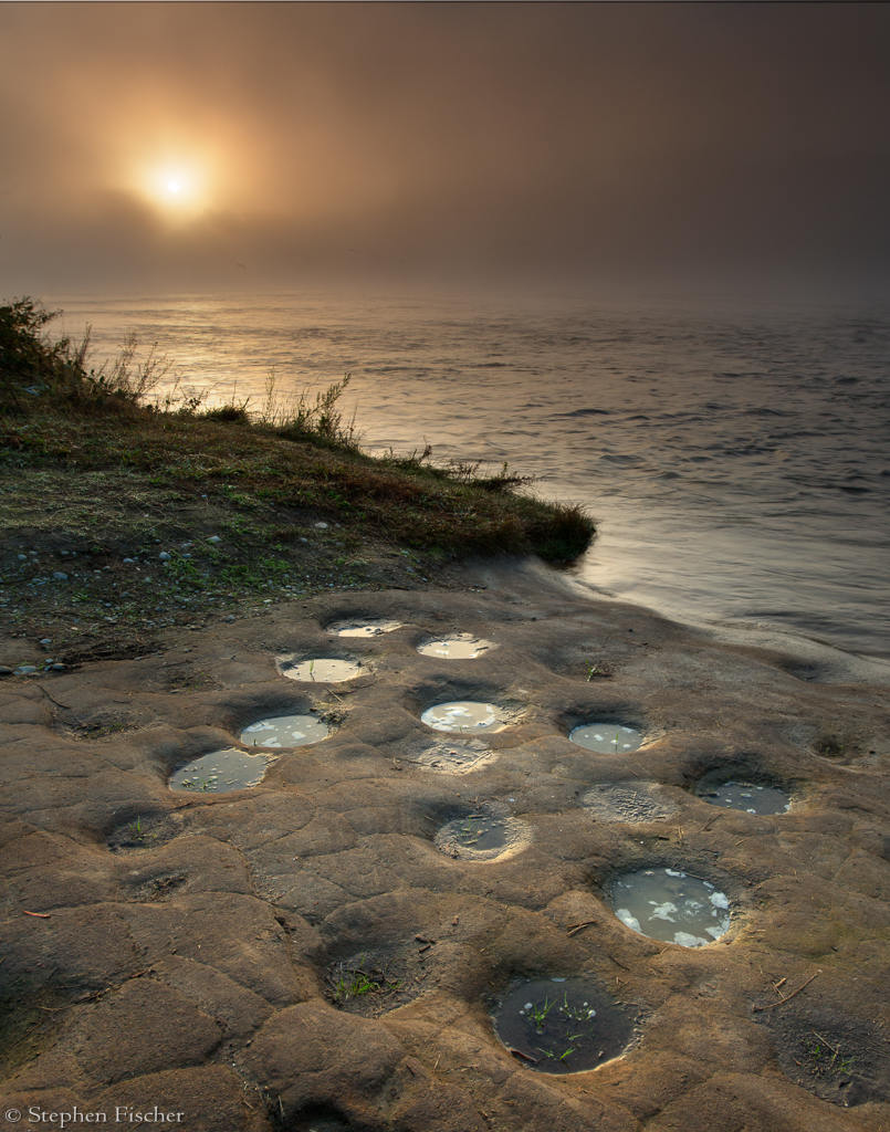 River grinding holes