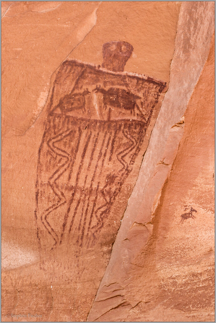 Horseshoe Canyon pictographs