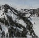 Echo lakes basin in the winter