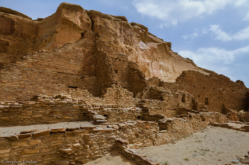 Remains of Pueblo Bonito